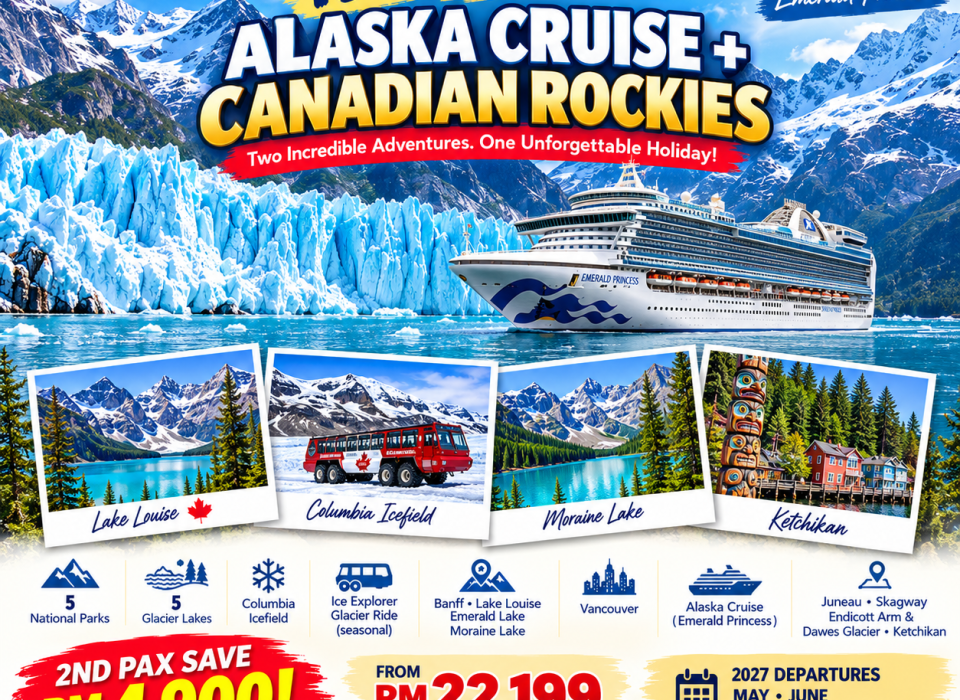 Alaska Cruise + Canadian Rockies