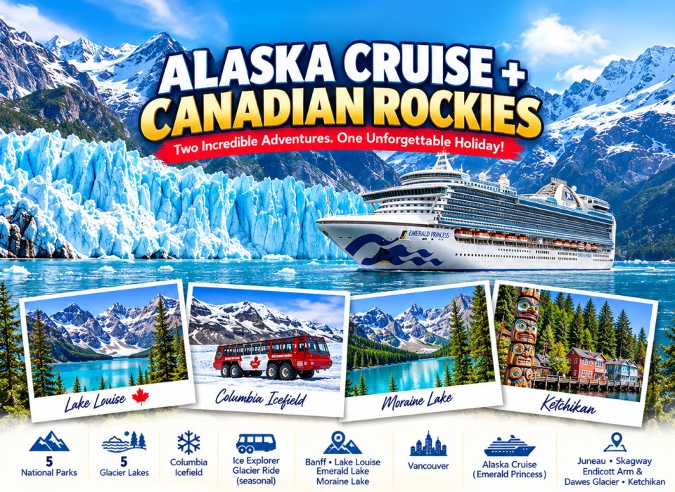 Alaska Cruise + Canadian Rockies