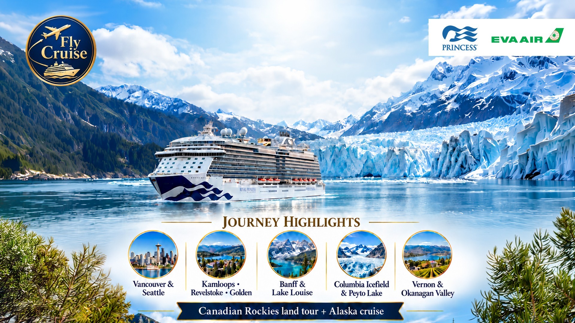 17D14N ROYAL PRINCESS CRUISE + CANADIAN ROCKIES photo 7631